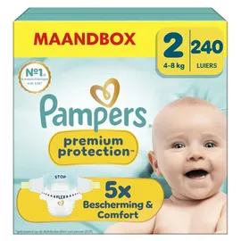 Pampers Premium Protection Gr. 2 (4-8 kg) 240 St.
