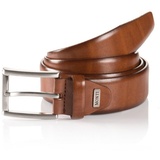 Monti Herren London Gürtel, aus Leder, Cognac, 110