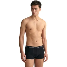 GANT Trunk 7-Pack unifarben Schwarz XXL 7er Pack