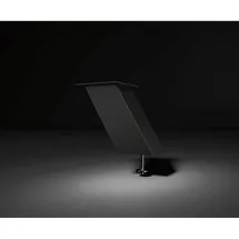 Ebb Thekenfuß Jumbo - Barkonsole schräg - hochwertige Thekenkonsole, Aluminium schwarz