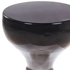 Beliani Beistelltisch TIBITO Metall Schwarz