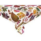 beties Tischdecke Zauberwald (1-tlg, 1 Stück Tischwäsche), Tischtuch ca. 130x220 cm Baumwolle Wohn-Dekoration - elfenbein-bunt bunt|weiß rechteckig | 130 cm x 220 cm