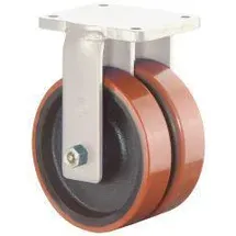 ede - bs rollen BS Rollen Schwerlastdoppelrolle S110.C10.150 Bockrolle, Raddurchmesser 150 mm,