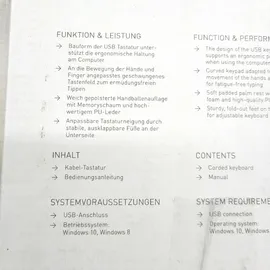 Cherry KC 4500 Ergo US schwarz