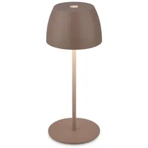 Brilo Serina Mini LED Tischlampe Braun