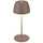 Brilo Serina Mini LED Tischlampe Braun