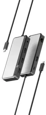 ALOGIC FUPHD1 laptop-dockingstation & portreplikator Kabelgebunden USB 3.2 Gen 1 (3.1 Gen 1) Type-A Grau, Schwarz