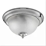 Licht-Erlebnisse Deckenlampe 2-flammig rund Chrom