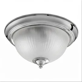 Licht-Erlebnisse Deckenlampe 2-flammig rund Chrom