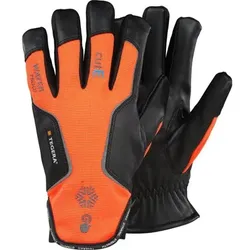 Handschuhe TEGERA 7799 Dynamic Strength, Kat. II, orange/schwarz, Gr. 10 - orange/schwarz