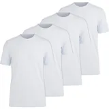 Olymp Herren Funktionsshirt, 4 Pack Crew Neck T-Shirt S