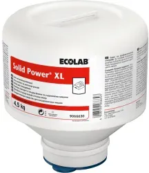 ECOLAB Solid Power XL Maschinenspülmittel 9066570 , 4,5 kg - PE-Foldaway (1 Karton = 4 Stück)