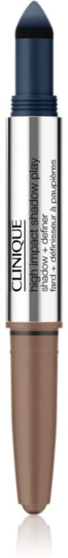 Clinique High Impact Shadow PlayTM Shadow & Definer Lidschatten-Stift Duo Farbton Day + Night 1,9 g