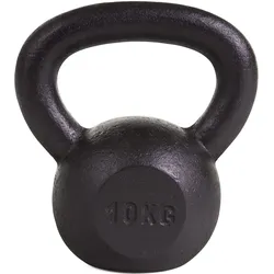 Kettlebell 10 kg Gewichtheben Unisex Schwarz schwarz <10kg