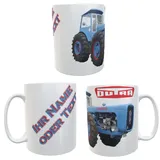 (11.11) TASSE FOTOTASSE BECHER MOTIVTASSE TRAKTOR OLDTIMER DUTRA - gern mit Name