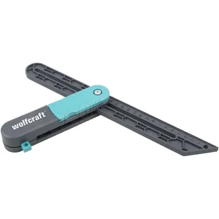 WOLFCRAFT Winkelschmiege mit Streichmaßfunktion