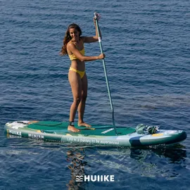 huiike Stand Up Paddling Board 305 x 84 x 15 cm grün