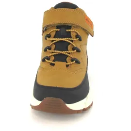 GEOX FLEXYPER Plus Boy Ankle Boot, DK Yellow/Black, 33