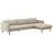 58 aufm Kessel Sessel Katina Flachgewebe 58 x 0 x 0 cm Beige