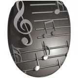 Sanilo WC-Sitz Musical Notes Grau