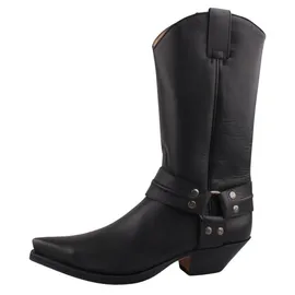 Sendra Cowboy Stiefel 3305 Schwarz - Schwarz - 45