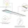 longlifeled gmbh CCT LED Panel 120 x 15 cm 36 W silbern