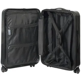 check.in London 2.0 4-Rollen 67 cm / 72 l carbon schwarz