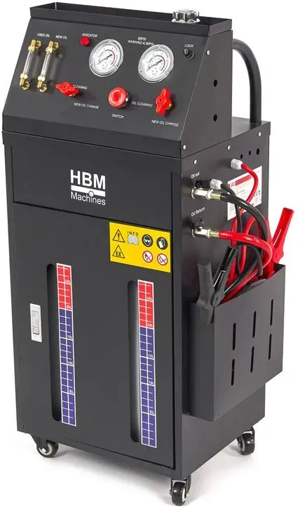 HBM Professional Automatikgetriebe Ölwechsel Gerät, Getriebe spülen Gerät mit Adapter