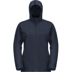 Jack Wolfskin Damen Moonrise 3 in 1 Jacket, XL - night blue