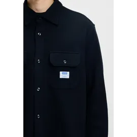 HUGO BOSS Oversized Freizeithemd in Waffel-Optik Modell 'EKYNONE', Black, XL