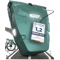 Büchel Fahrradtasche für Gepäckträger, 25.4 L - 100% Wasserdicht, mit Tragegriff und Schultergurt, gepäckträgertasche, fahrrad taschen hinten