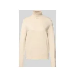 s.Oliver Rollkragenpullover aus Viskosemix Beige, 40
