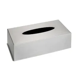 Wenko Taschentuchbox 16874100 silber Edelstahl