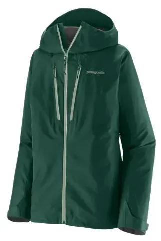 Patagonia W's Triolet Jkt - Hardshelljacke - XXL - cascade green