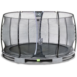 EXIT Elegant Ground 366 (12ft) RUND + Sicherheitsnetz Economy grau