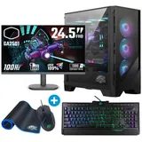 ONE GAMING Gaming Komplett-PC IN114 Gaming-PC (Intel Core i5 12400F, GeForce RTX 4060 Ti, 512 GB SSD, Luftkühlung)