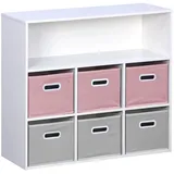 sweeek Aufbewahrungsmöbel für Kinder, 6 Boxen - Sweeek