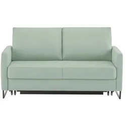 Schlafsofa  Fürth ¦ grün ¦ Maße (cm): B: 160 H: 90 T: 95