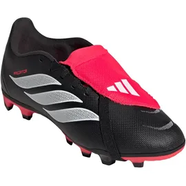 adidas Predator Club Fold-Over Tongue MG Fußballschuhe Kinder core black/cloud white/lucid red 32