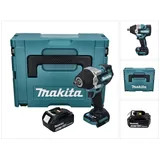 Makita DTW 701 M1J Akku Schlagschrauber 18 V 700 Nm 1/2" XPT Brushless + 1x Akku 4,0 Ah - ohne Ladegerät