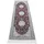 carpetfine Orientteppich Nain Diane Rot 80x600 cm Läufer | Tradtioneller Teppich für Schlaf- und Wohnzimmer