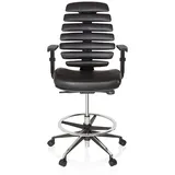 HJH Office Ergo Line II Work Leder schwarz