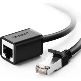 UGREEN Verlängerungskabel Ethernet Kabel, LAN Kabel, Gigabit Netzwerkkabel und RJ45 RJ-45, Schwarz