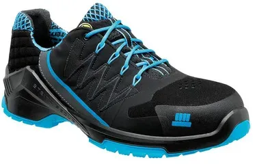 Sicherheitshalbschuh VD PRO 1100 ESD, S1 SRC, schwarz/türkis, NB, Größe 40 - schwarz - 40
