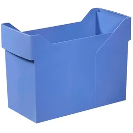 M&M Hängeregister-Box ohne Mappen bis DIN A4 Blau
