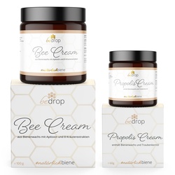 bedrop: Creme-Set | Bee Cream (Bienengiftsalbe) + Propolis (Propolis Salbe) Creme 160 ml Unisex