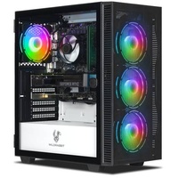 Ankermann-PC Gamer Business PC V2 AMD Ryzen 5 5600G GeForce GTX 1650 4GB 16GB RAM 1TB M.2 SSD WILDRABBIT AERO Case