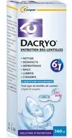 DACRYO ENTRETIEN LENTILLES 360ML Solution De Conservation Et Nettoyage 360 ml