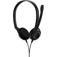 EPOS Kopfhörer (Lautstärkeregler am Kopfhörer/Kabel, Unidirektionales Noise Cancelling) schwarz