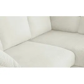 bobb Ecksofa mit Boxspringpolsterung Lisa de Luxe ¦ grau ¦ Maße (cm): B: 235 H: 90 T: 184.0